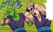 Attacco combinato di Piccolo e Gohan