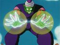 Piccolo prepares an energy attack