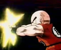 Krillin attackPIONEER0017.png (459 KB) Krillin attacks the Saibamen