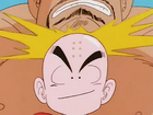 Krillin headbutts Paul