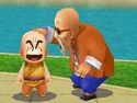 Krillin with Master Roshi