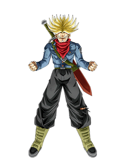 SP Super Saiyan Trunks (Adult) (Rage) (Yellow)