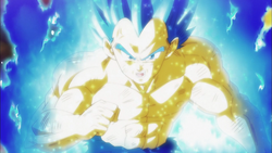 Vegeta SSGSSE sin camisa