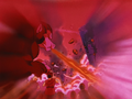 A Great Ape breathing fire on Planet Plant in flashback in Dragon Ball GT
