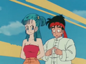 Bulma angry at Yamcha