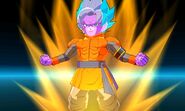 KF Hit (Goku fused) in Super Saiyan Blue