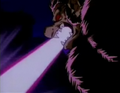 A Great Ape firing a Mouth Energy Wave during the Saiyan-Tuffle war