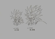 Sketch DBZ11 Broly SSJ