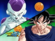 Frieza in his Final form with Goku
