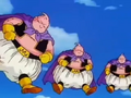 Majin Buu's clones before regenerating