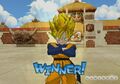 Goten wins Budokai 2