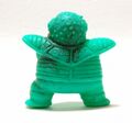 Keshi Part 9 Guldo green figurine backside view