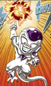 Final Form Frieza in Dragon Ball SD charging his Death Ball