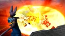Beerus' attack explodes