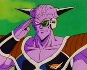 Ginyu obedeciendo las ordenes de Freeza