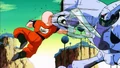 Cyclopian Guard hits Krillin
