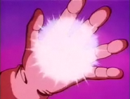 The Saiyan launches the Power Ball