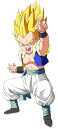 Gotenks SSJ1 by dbkaifan2009