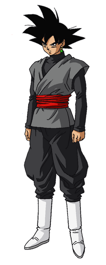 Black goku laccio divino top