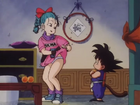 Bulma failing to seduce Goku