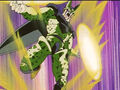 Cell uses his Dual Destructo-Disc