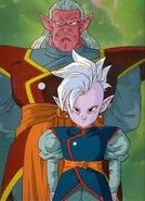 Supreme Kai with his servant Kibito