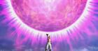 Kid Buu's Planet Burst in Battle of Z