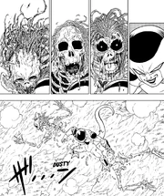 Gas desintegra após ser morto por Freeza