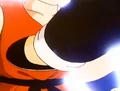 Goku kicked on purpose
