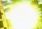 Gohan fires energy blasts at Hirudegarn