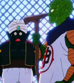 Mr. Popo and Kami in the Frieza Saga