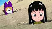 Shu and Mai looking for treasure