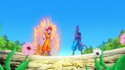 SuperSaiyanGodGokuFacesBeerus