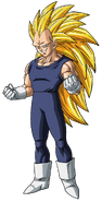 Vegeta SSJ 3 Oficial Art