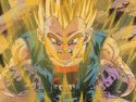 Vegeta turns Super Saiyan 2 against Super 17