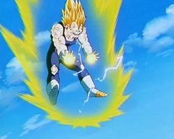 Final Flash de Vegeta (Partie 3) - Dragon Ball GIF