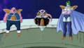 Dodoria, Frieza, and Zarbon in HD format in the Episode of Bardock special