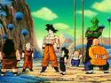 Roshi and the Z Fighters after Cooler's death