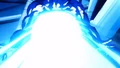 Bio-Broly hit by the attack in Bio Broly