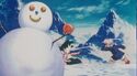 A Dragon Ball on a Snowman in Wrath of the Dragon