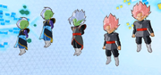 Fusion Zamasu and his clones