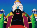 Mr. Popo showing just his single tooth