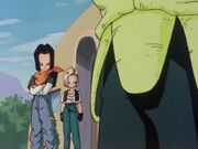 The Androids at Goku's House