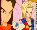 Future Android 17 in Super World with his sister