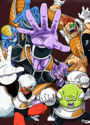 Art of the Ginyu Force in Dragon Ball Heroes