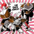 The Ginyu Force poses for Frieza in the manga (Full Color)