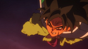 Broly flying