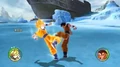 Super Saiyan Goku vs. Ultimate Gohan on the Glacier in Raging Blast 2