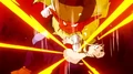 Salt elbows Gohan in the stomach again