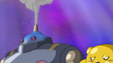 Magetta blowing steam